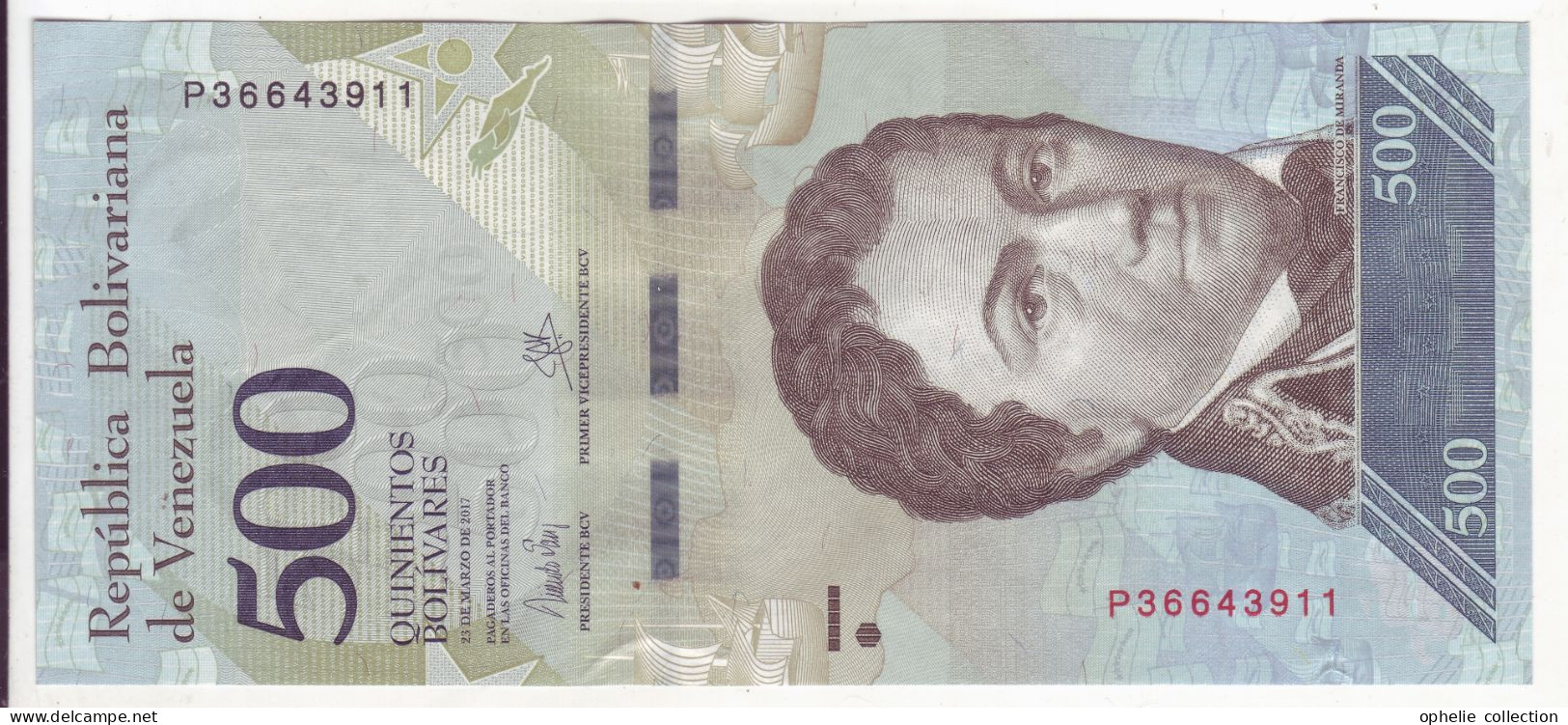 Amérique - Vénézuela - Billet De Collection - PK N°94 - 500 Bolivares - 88 - Otros – América