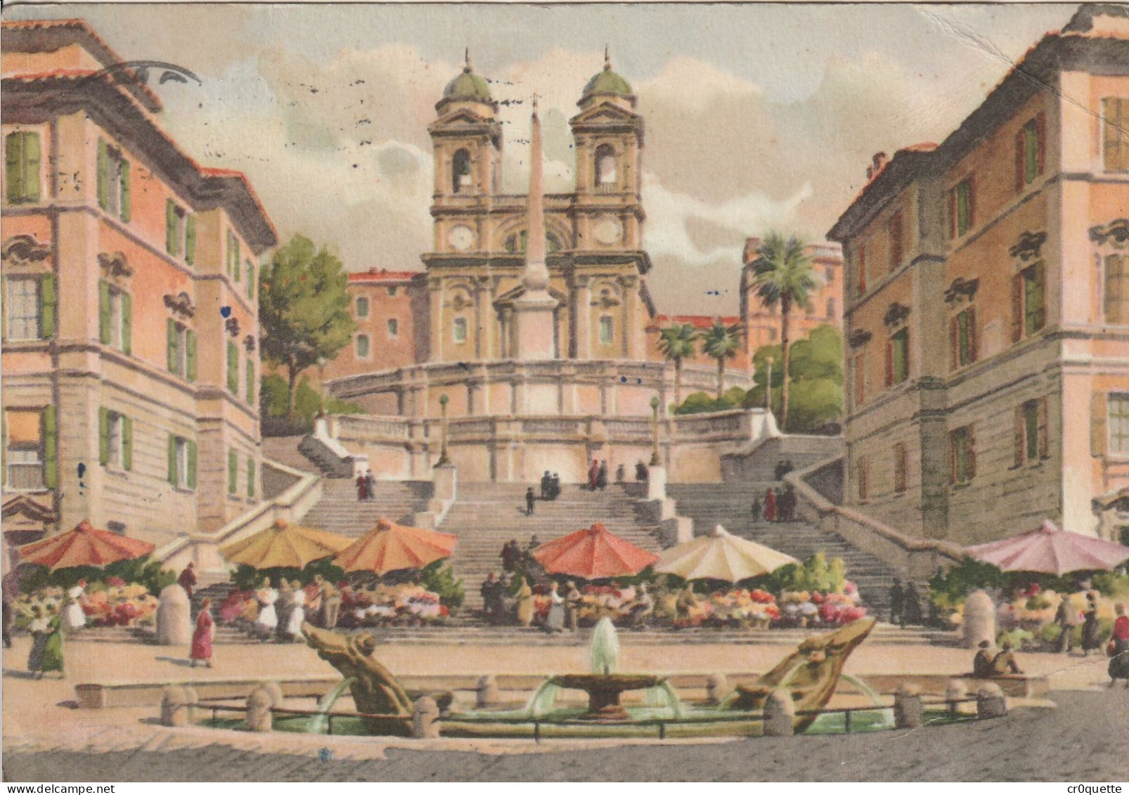 # ITALIE - ROME - ROMA / PANORAMAS Et MONUMENTS Vers 1950 En 8 CARTES POSTALES COULEUR - Other Monuments & Buildings