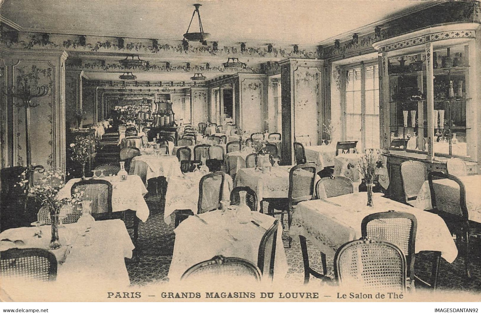 75 PARIS #22608 SALON DE THE GRANDS MAGASINS DU LOUVRE - Cafés, Hôtels, Restaurants