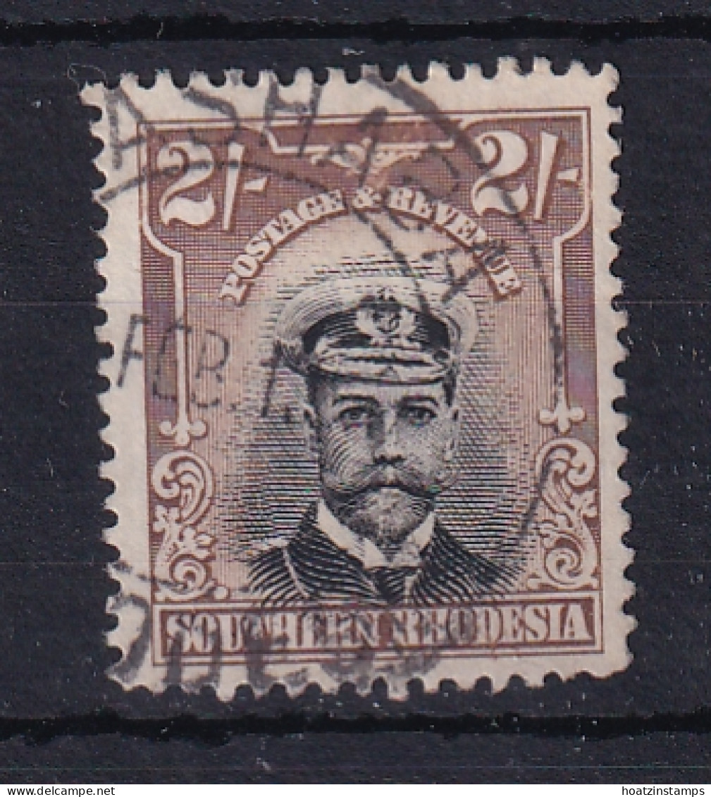 Southern Rhodesia: 1924/29   Admiral   SG12     2/-     Used  - Zuid-Rhodesië (...-1964)