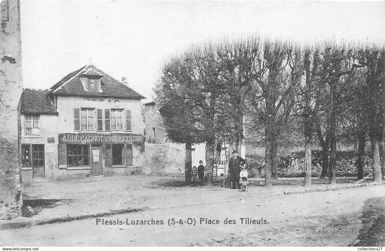 95-PLESSIS-LUZARCHES- PLACE DES TILLEUS - Luzarches