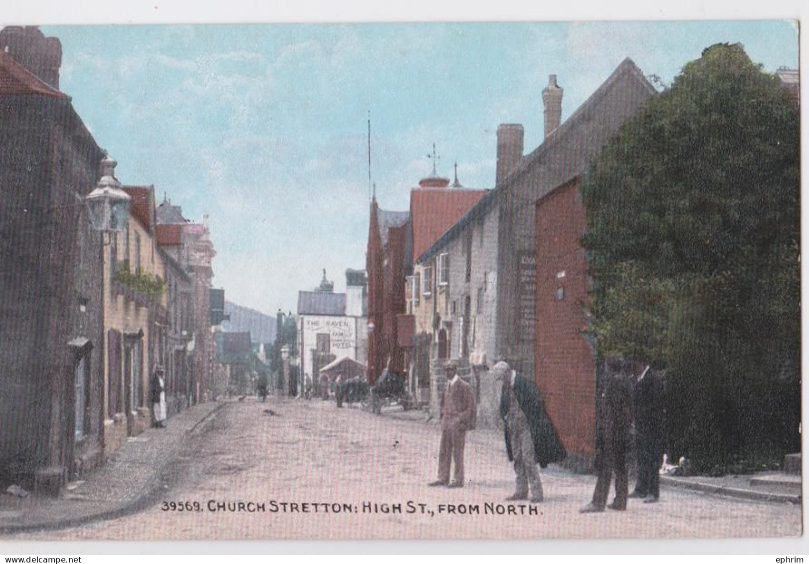 Church Stretton Salop Shropshire High Street From North - Shropshire