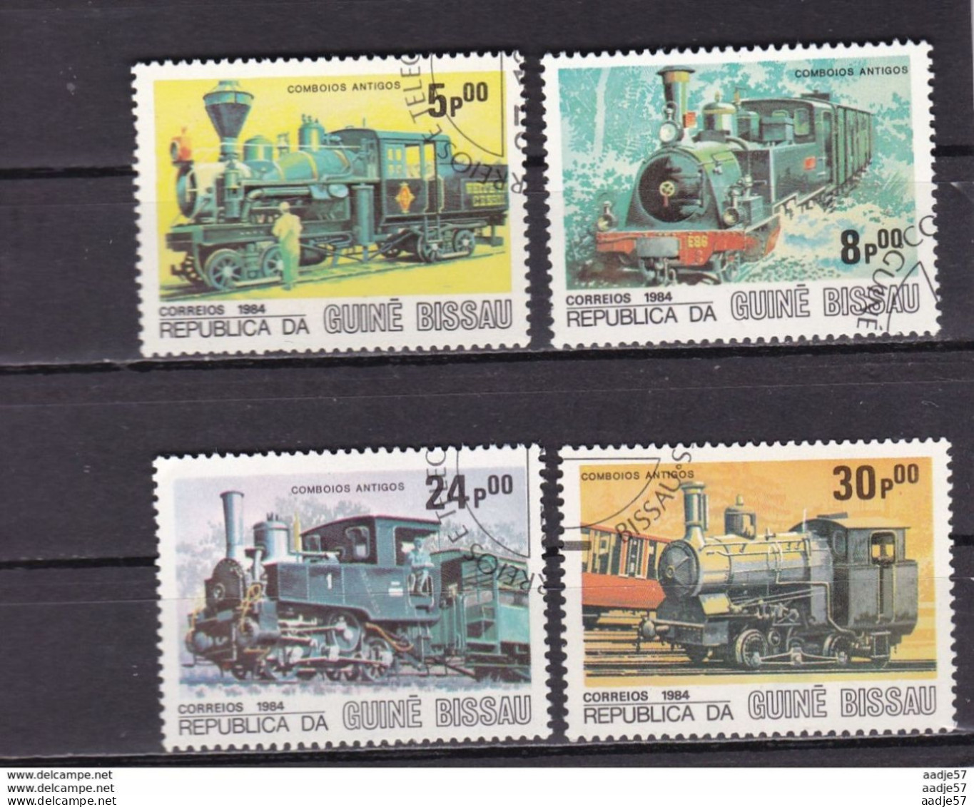 GUINEE 1984 Used - Trains