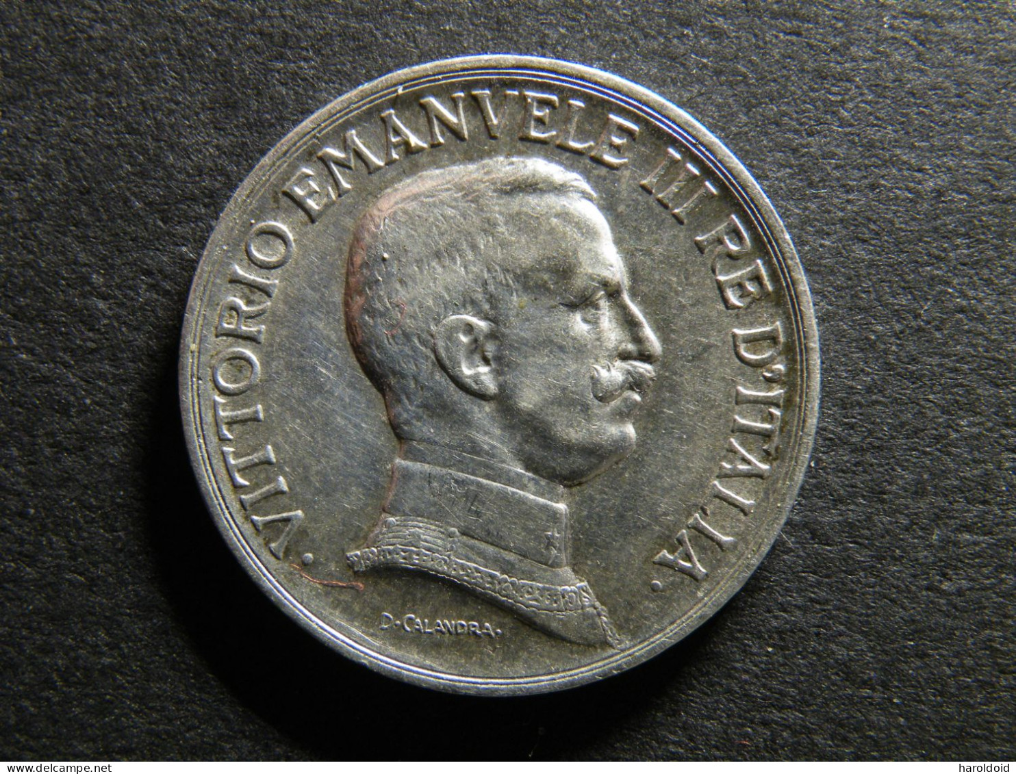 1 LIRE 1917 R - 1900-1946 : Víctor Emmanuel III & Umberto II