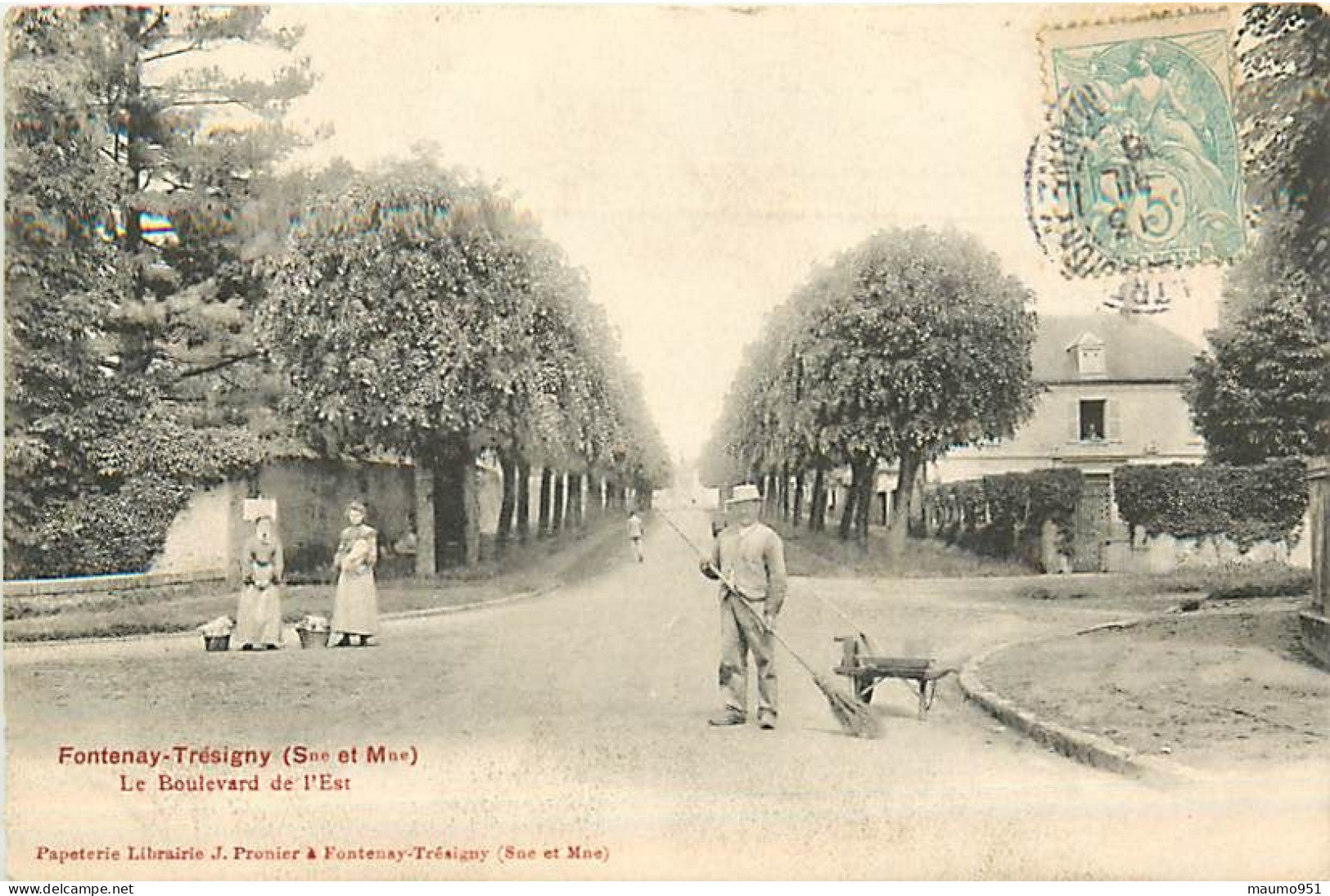 77  FONTENAY TRESIGNY - Le Boulevard De L'est - Fontenay Tresigny