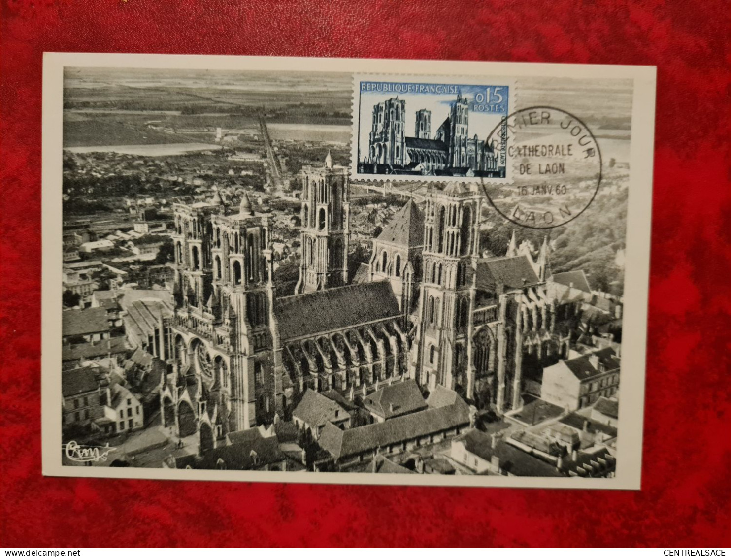 Carte 1960 MAXI   LAON LA CATHEDRALE - Non Classés