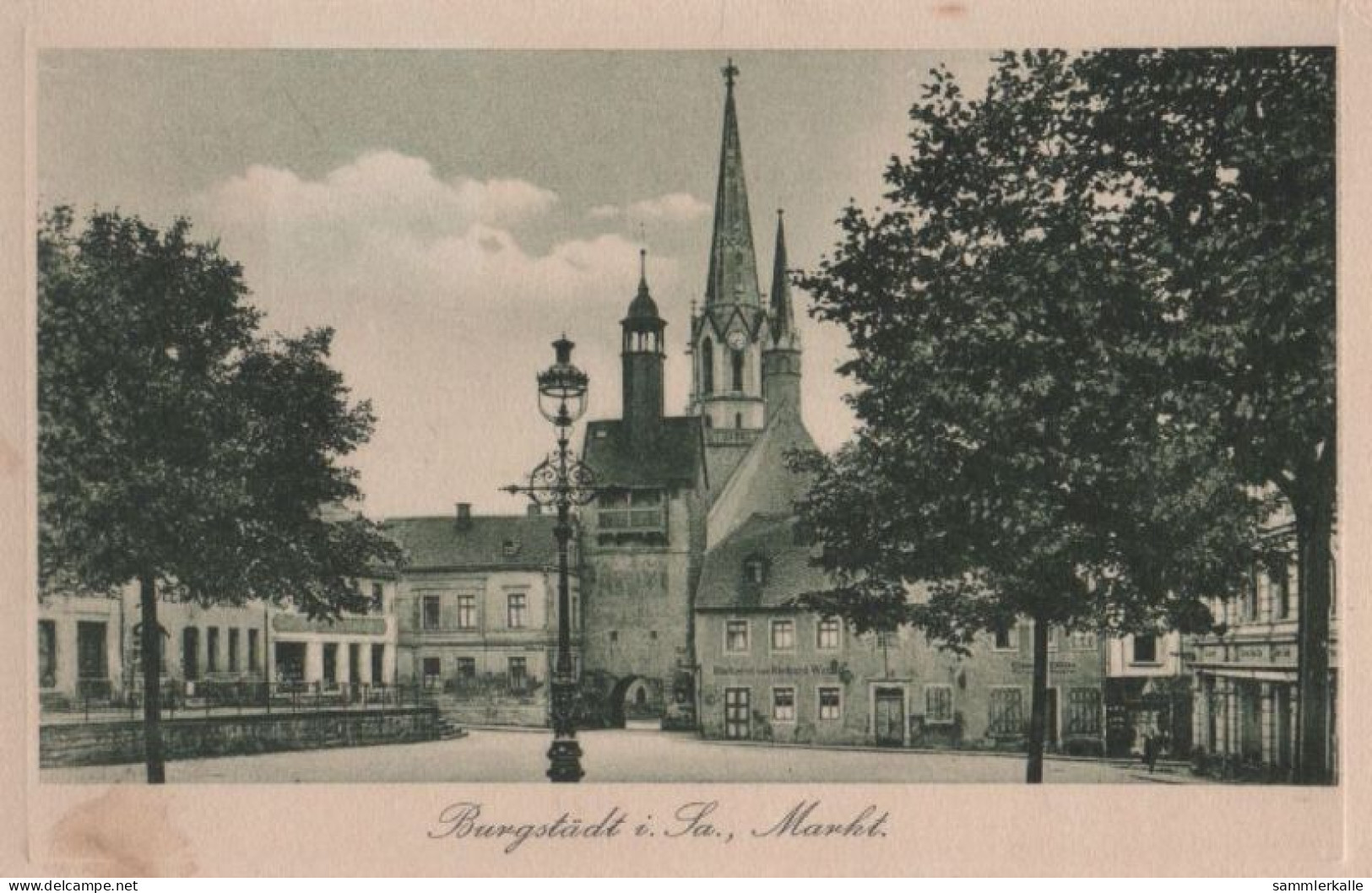 69629 - Burgstädt - Markt - 1926 - Burgstädt