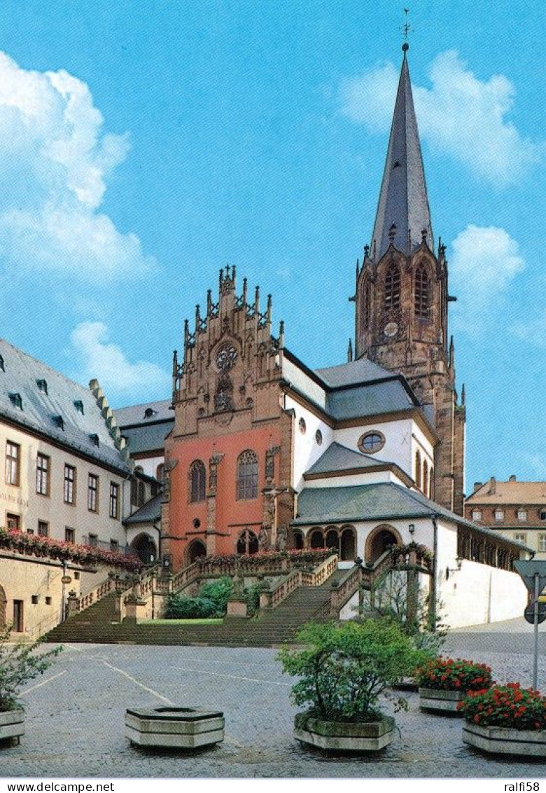 1 AK Germany * Aschaffenburg Die Stiftskirche St. Peter Und Alexander, Romanischer Bau 1130, Got. Teil 13.-15. Jh. * - Aschaffenburg