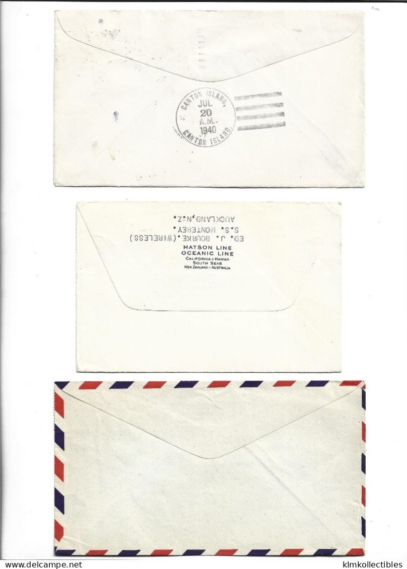 NEW ZEALAND - POSTAL HISTORY LOT - AIRMAIL - Autres & Non Classés