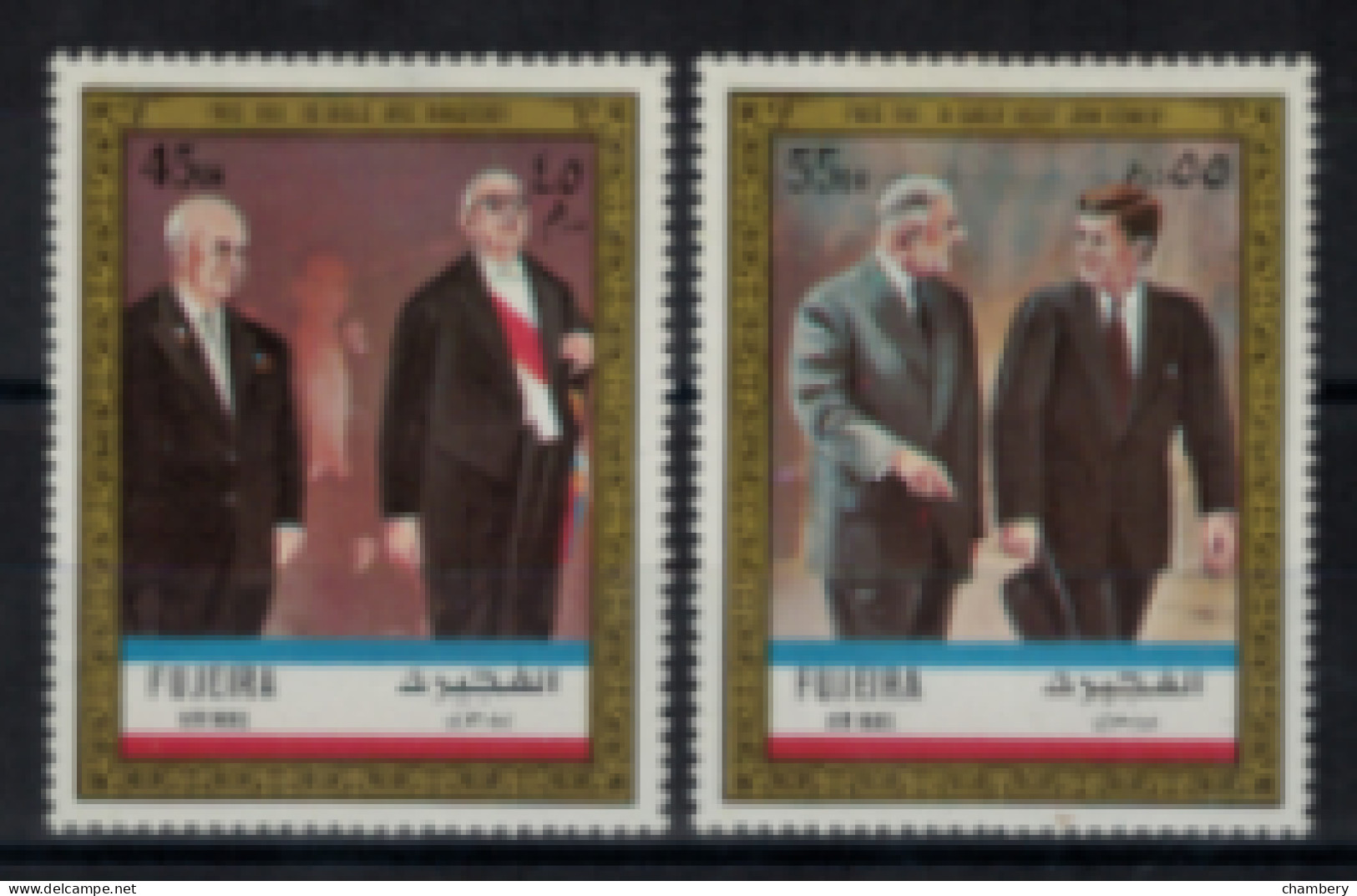Arabie Sud Est - Fujeira - PA - "Le Président Charles De Gaulle" - Neufs N° 67 (2/10) De 1967 - Autres - Asie