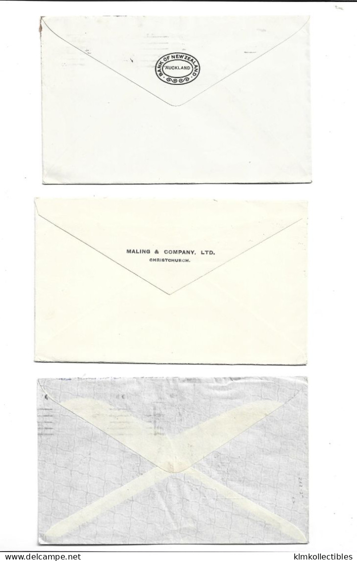 NEW ZEALAND - POSTAL HISTORY LOT - CENSORED AIRMAIL - Other & Unclassified