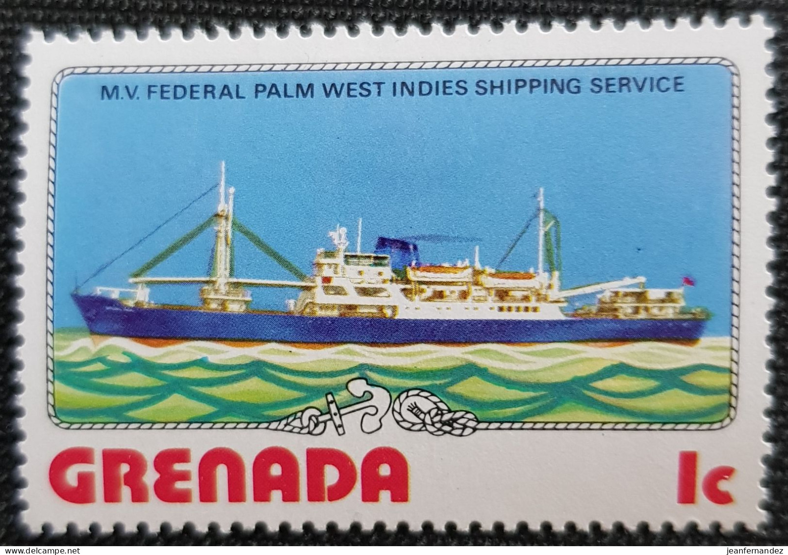 Grenade 1976 Ship   Stampworld N° 800 - Grenada (1974-...)