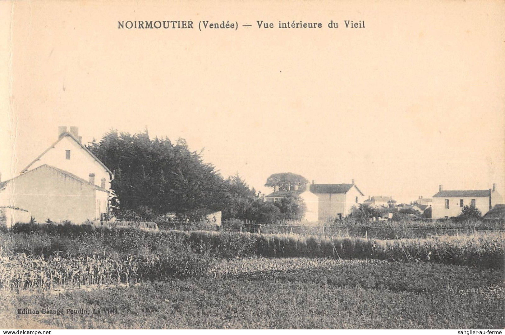 CPA 85 NOIRMOUTIER / VUE INTERIEURE DU VIEIL - Ile De Noirmoutier