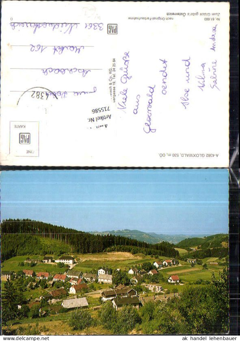 715586 Gloxwald Bez. Perg Waldhausen Im Strudengau - Perg