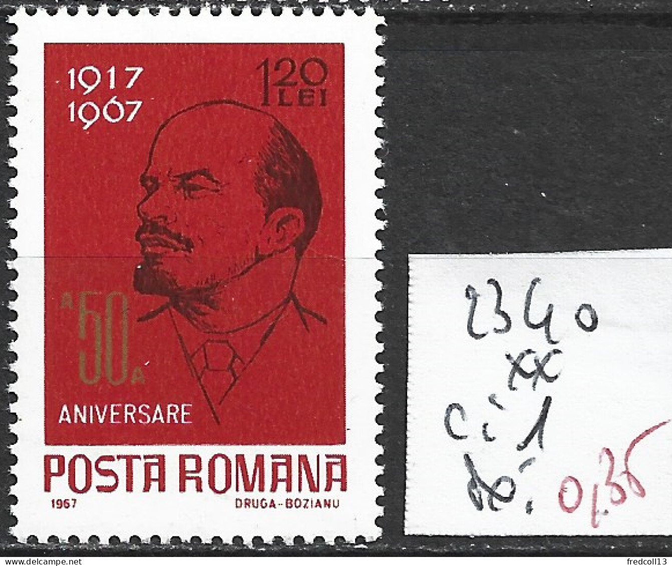 ROUMANIE 2340 ** Côte 1 € - Unused Stamps