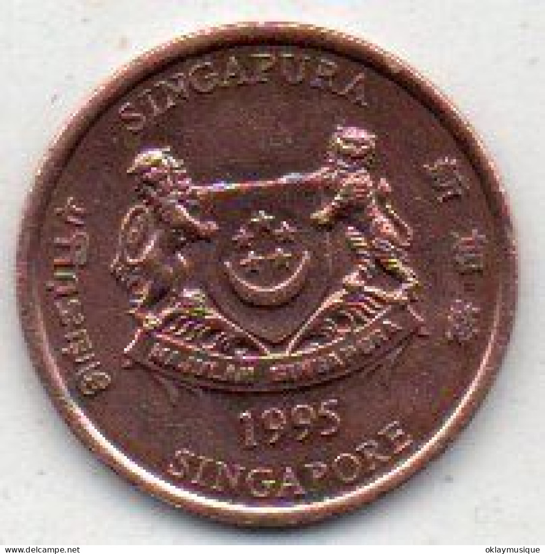 Singapour 1 Cent 1995 - Singapour