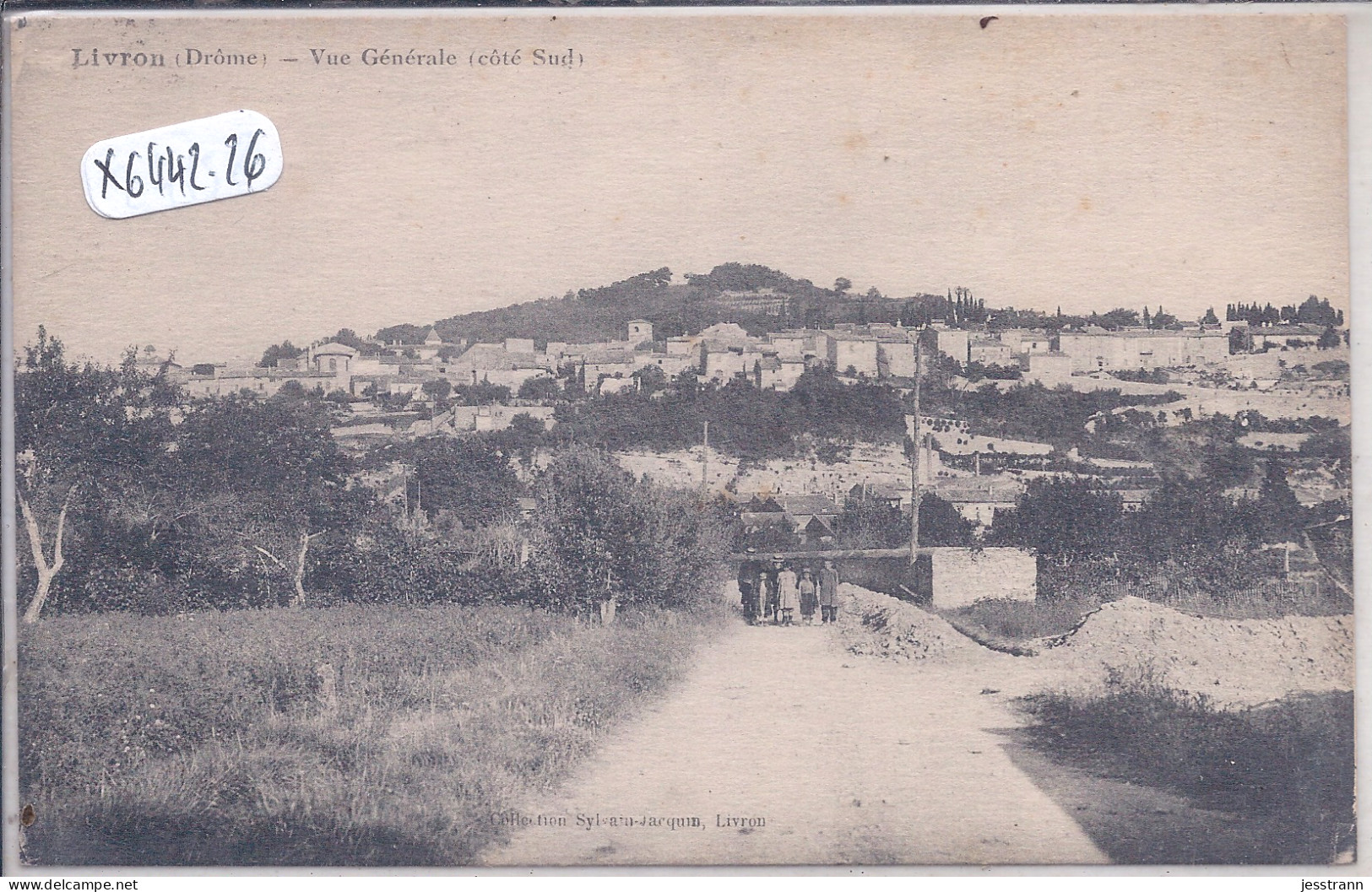 LIVRON- VUE GENERALE- COTE SUD- ANIMEE - Livron