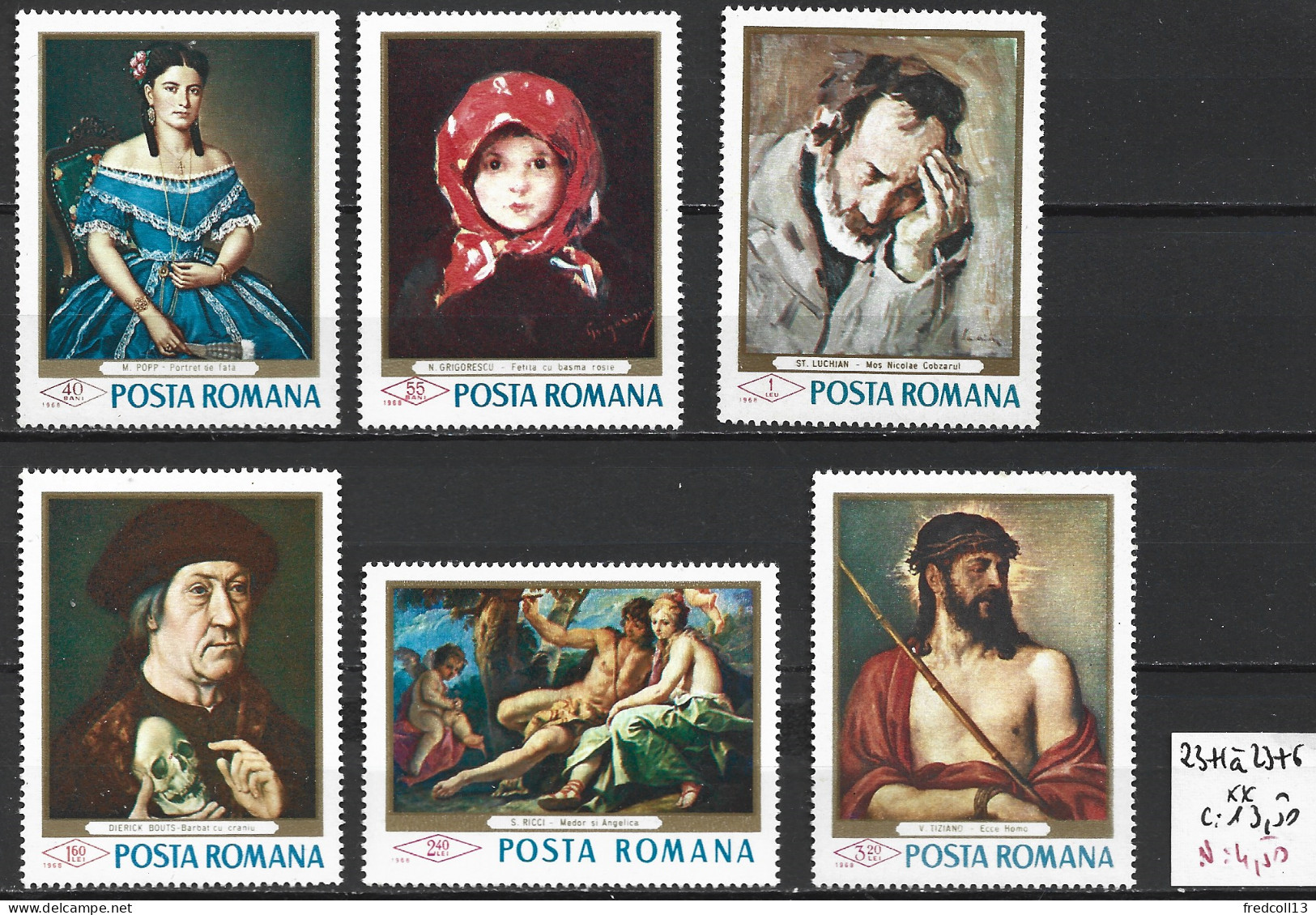 ROUMANIE 2371 à 76 ** Côte 13.50 € - Unused Stamps