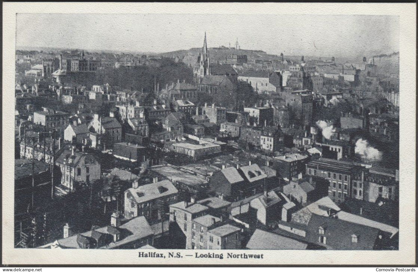 Looking Northwest, Halifax, Nova Scotia, C.1920 - Novelty Manufacturing & Art Co Postcard - Halifax