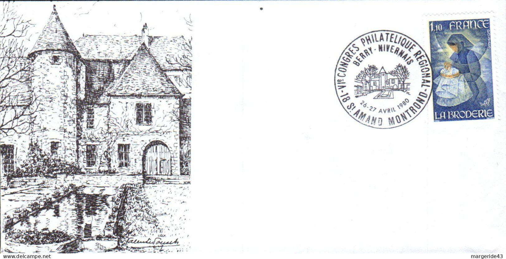 CONGRES PHILA. REGIONAL BERRY NIVERNAIS à SAINT AMAND MONTROND  CHER 1980 - Lots & Kiloware (mixtures) - Max. 999 Stamps