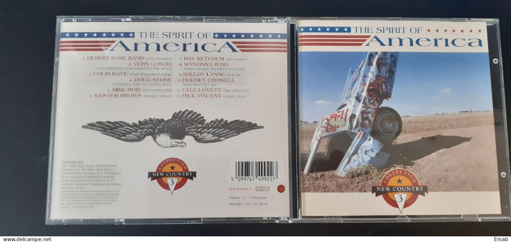 CD Country Music The Spirit Of America Vol 3 - Country & Folk