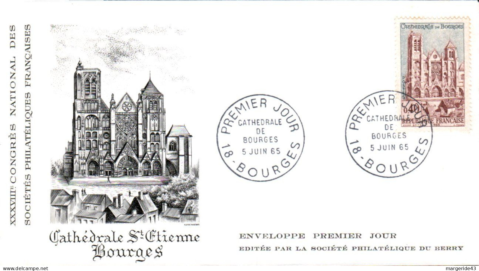 CONGRES PHILA. NATIONAL BOURGES 1965 - Lots & Kiloware (mixtures) - Max. 999 Stamps