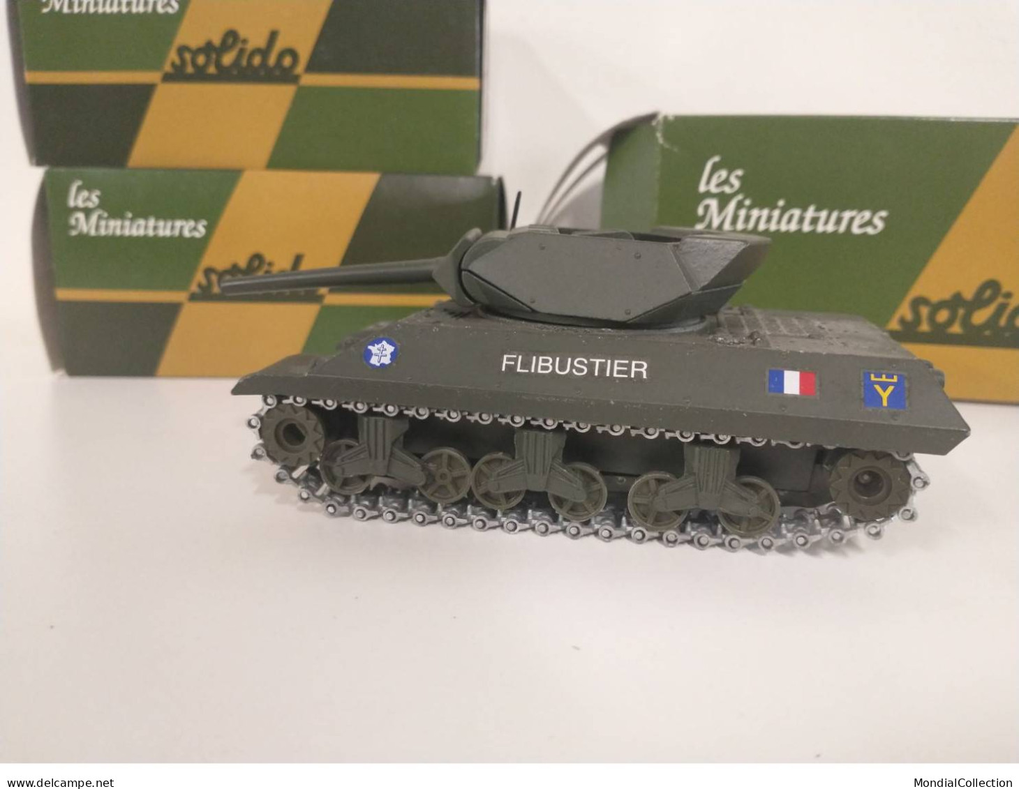 SOLIDO CHAR DESTROYER M10 1/43 GRANDE BOITE - Tanques