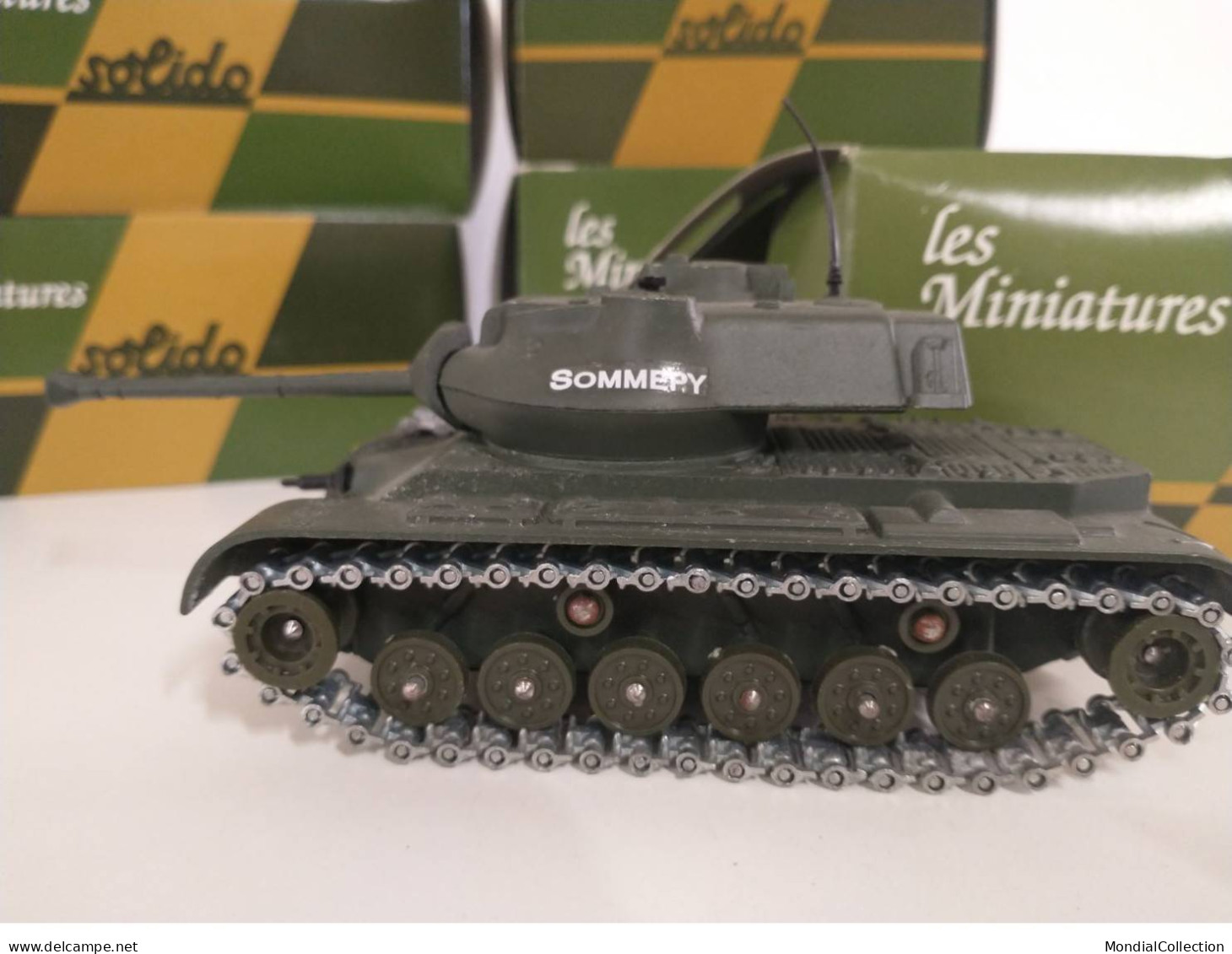 SOLIDO CHAR GENERAL PATTON M47 1/43 PETITE BOITE - Carri Armati