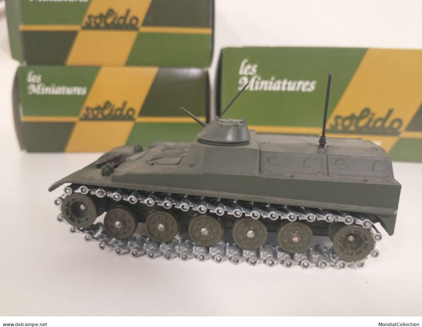 SOLIDO CHAR AMX 13T 1/43 PETITE BOITE - Panzer