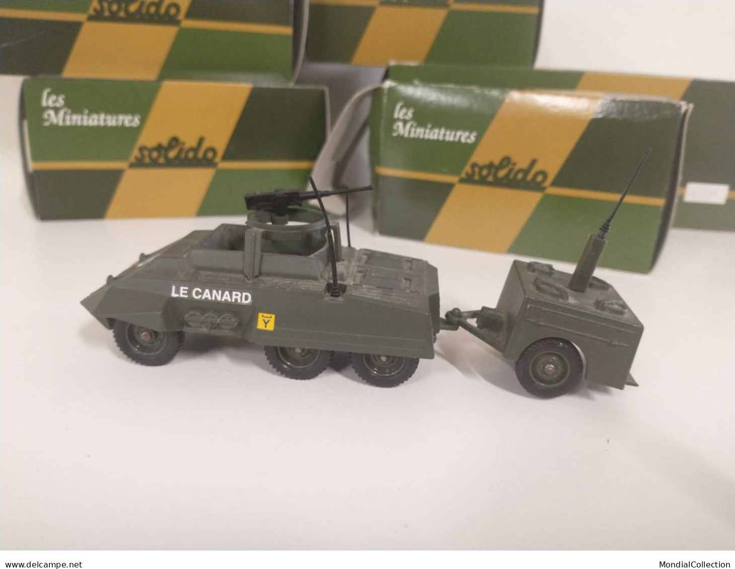 SOLIDO VEHICULE BLINDE COMBAT CAR M20 1/43 PETITE BOITE - Panzer