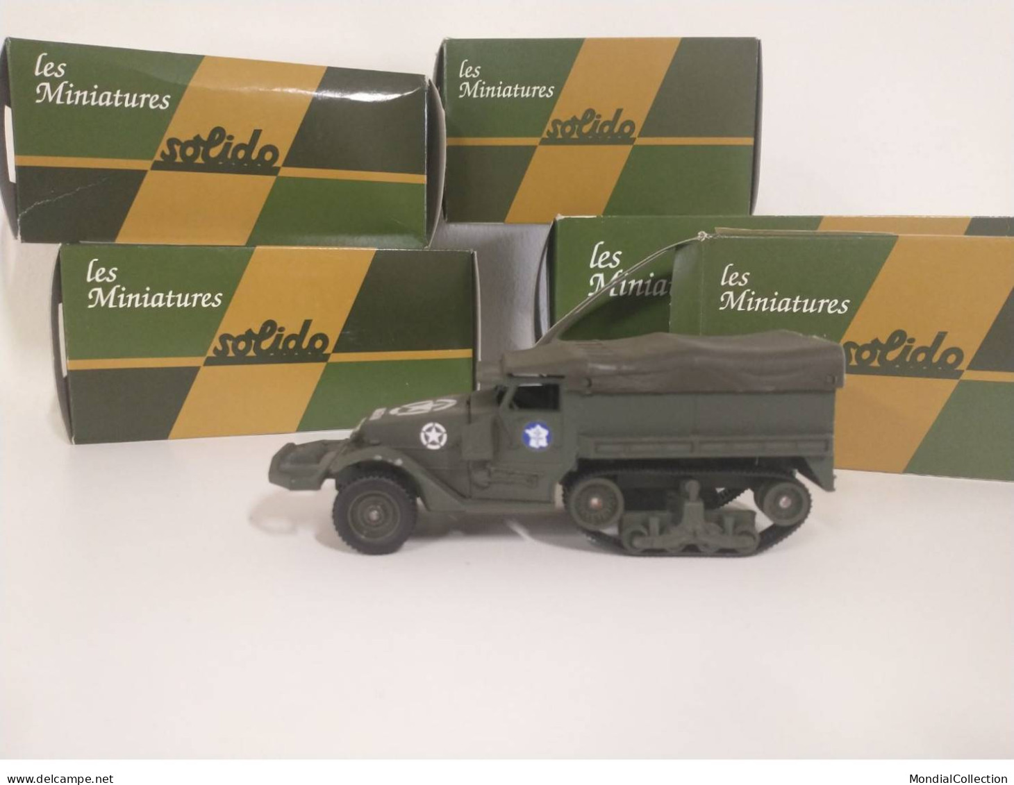 SOLIDO VEHICULE HALF TRACK M3 1/43 PETITE BOITE - Solido