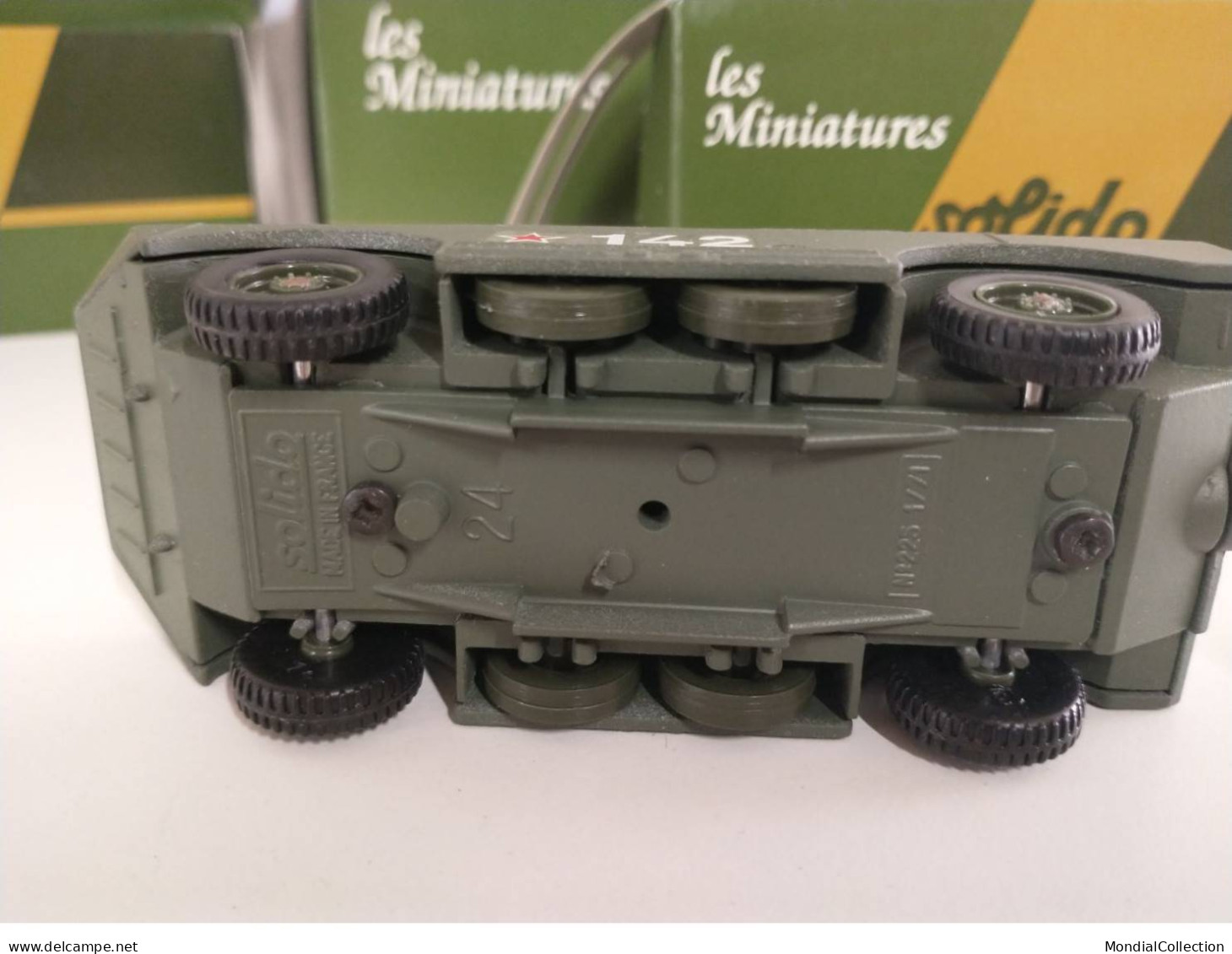 SOLIDO VOITURE BRDM 1 1/43 PETITE BOITE - Solido