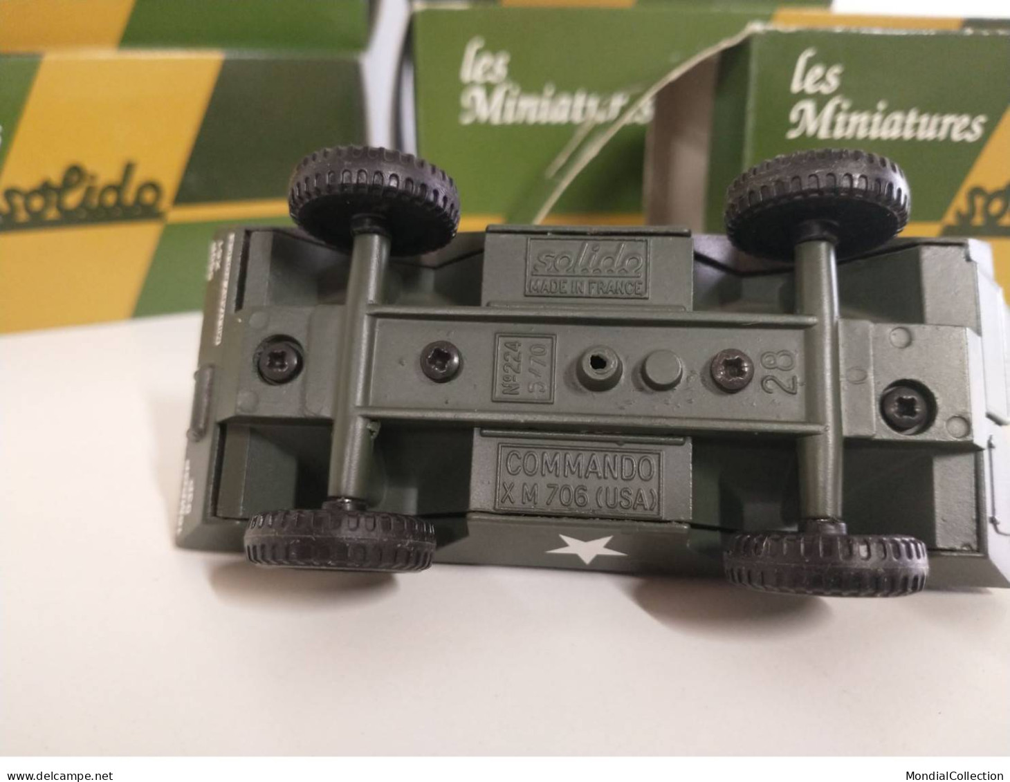 SOLIDO VOITURE XM 706 USA 1/43 PETITE BOITE - Solido