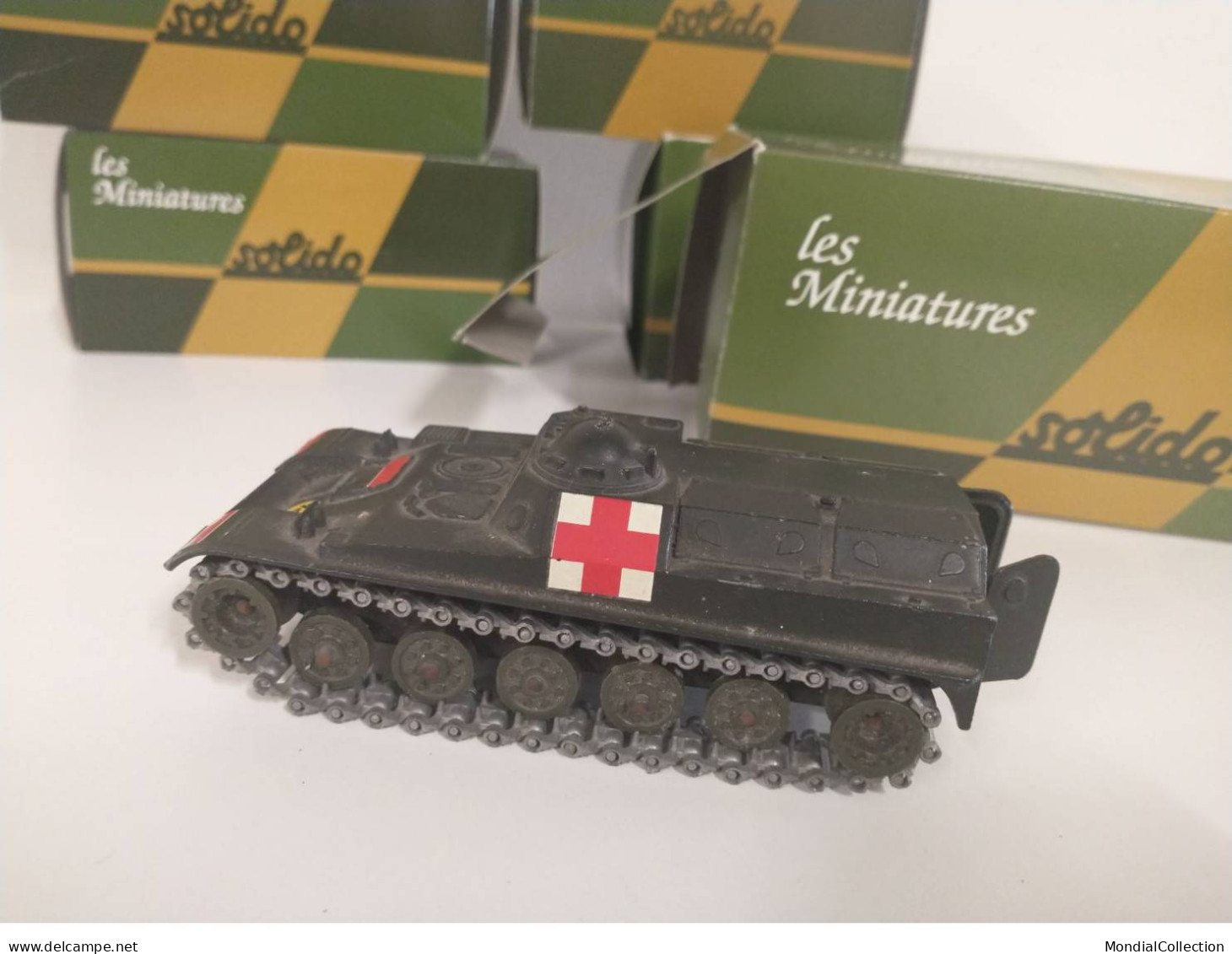 SOLIDO CHAR AMX 13T 1/43 GRANDE BOITE - Carri Armati