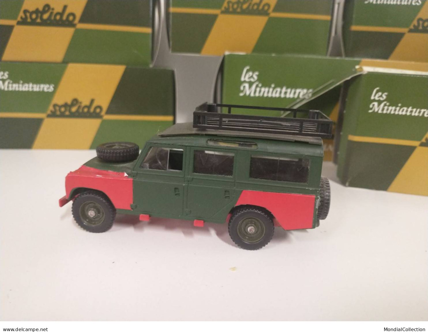 SOLIDO VOITURE LAND ROVER 2 1/43 PETITE BOITE - Solido