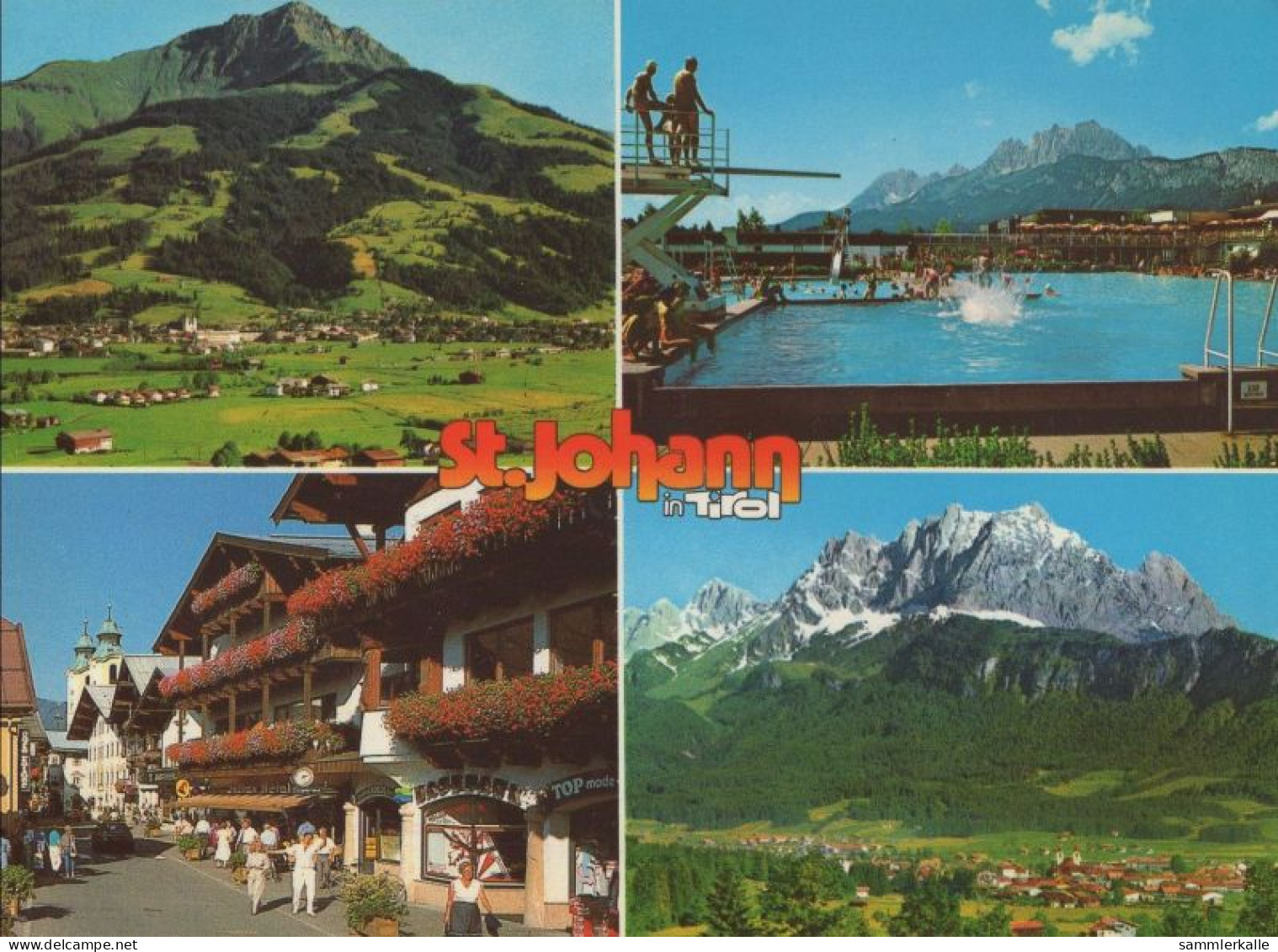 122343 - St. Johann - Österreich - 4 Bilder - St. Johann In Tirol