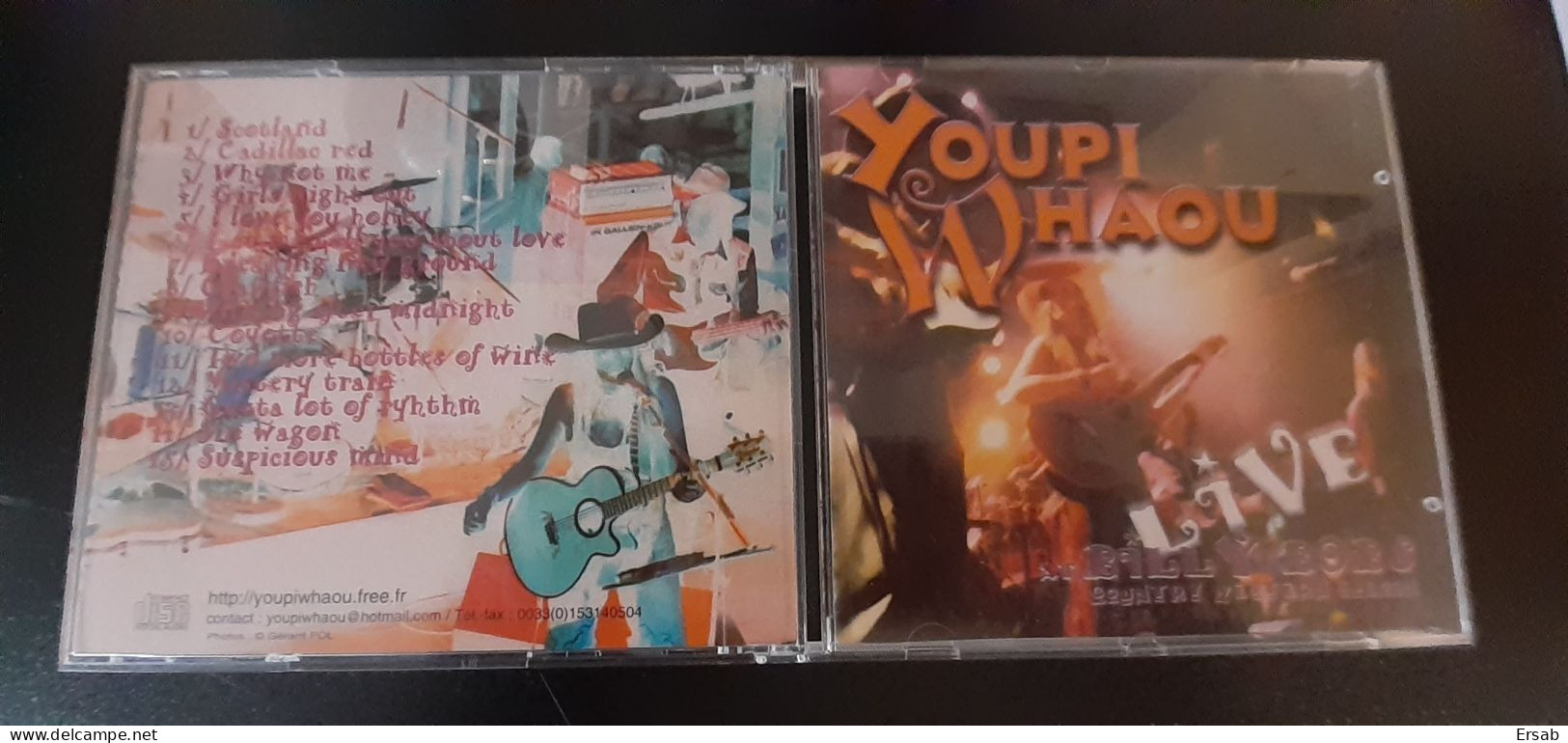 CD Country Music Youpi Whaou Live At Billy's Bobs - Country Et Folk