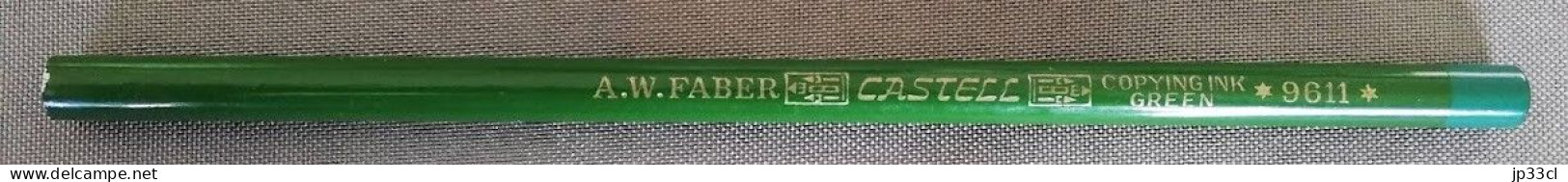 Crayon A. W. Faber CASTELL Copying Ink Green * 9611 * - Sonstige & Ohne Zuordnung