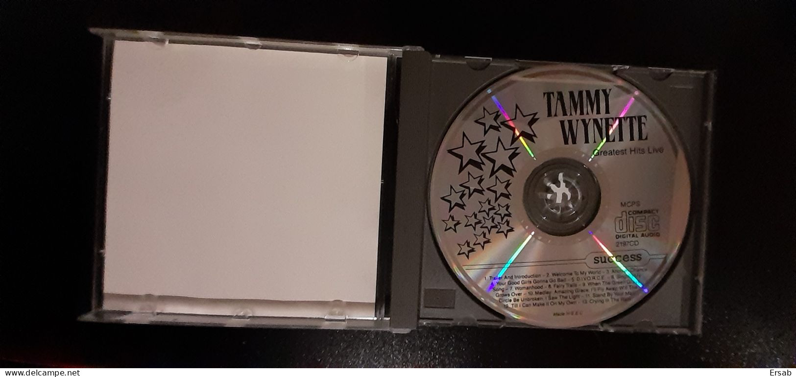 CD Tammy Wynette Greatest Hits Live - Country Y Folk