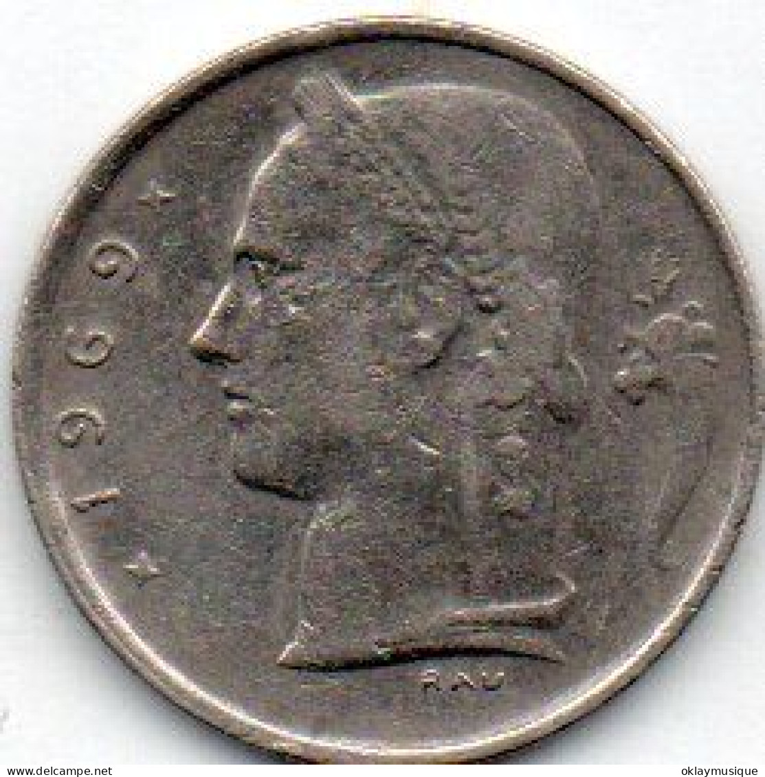 Belgique 1 Franc (cérès)  1969 - 1 Franc