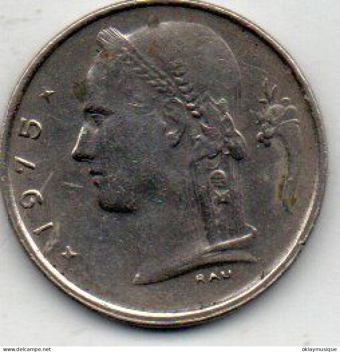 Belgique 1 Franc (cérès)  1975 - 1 Franc