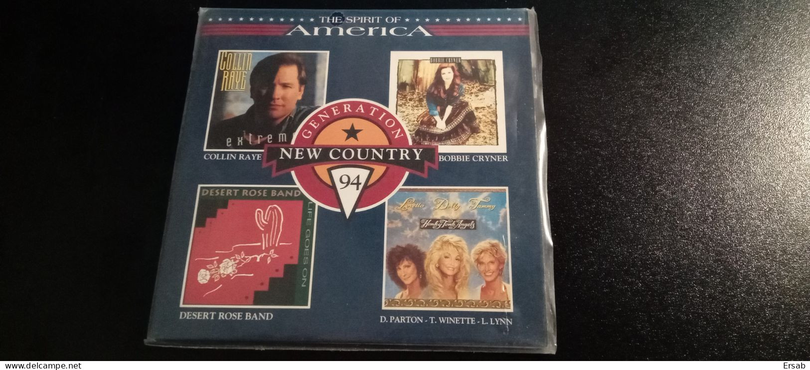 CD Sampler The Spirit Of America Generation New Country 94 - Country Et Folk