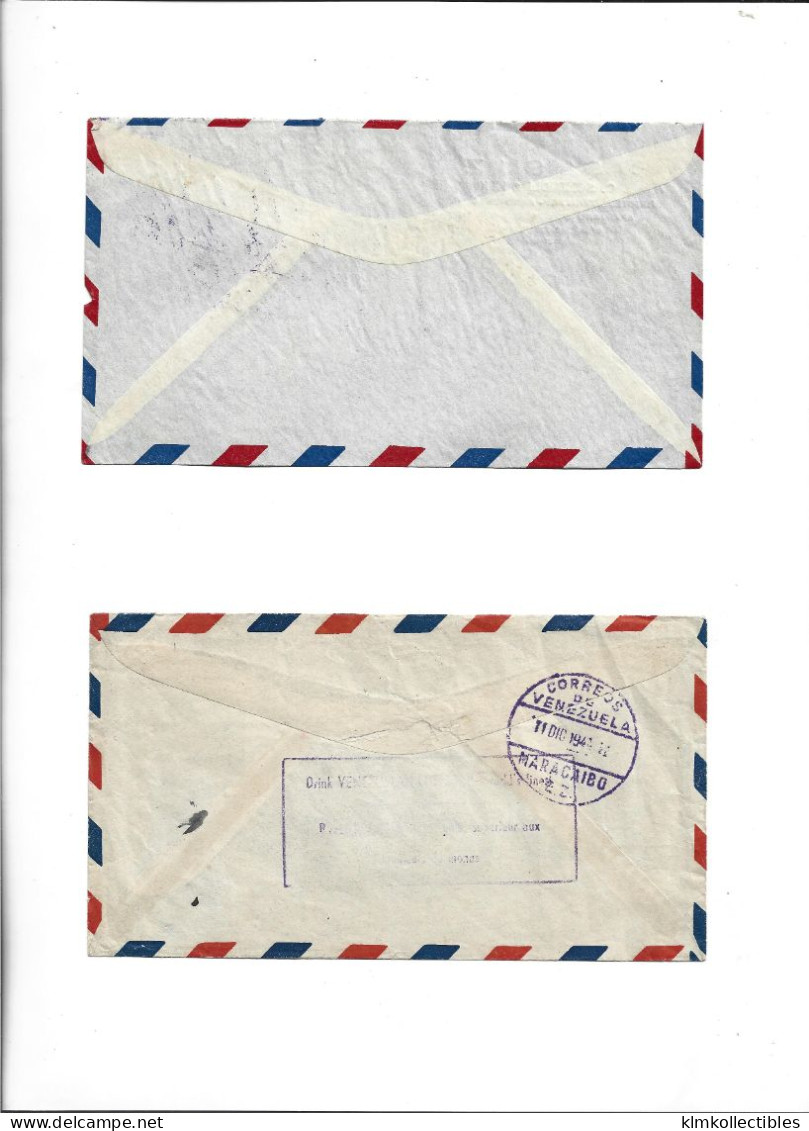 VENEZUELA - POSTAL HISTORY LOT 4 COVERS - AIRMAIL - Venezuela