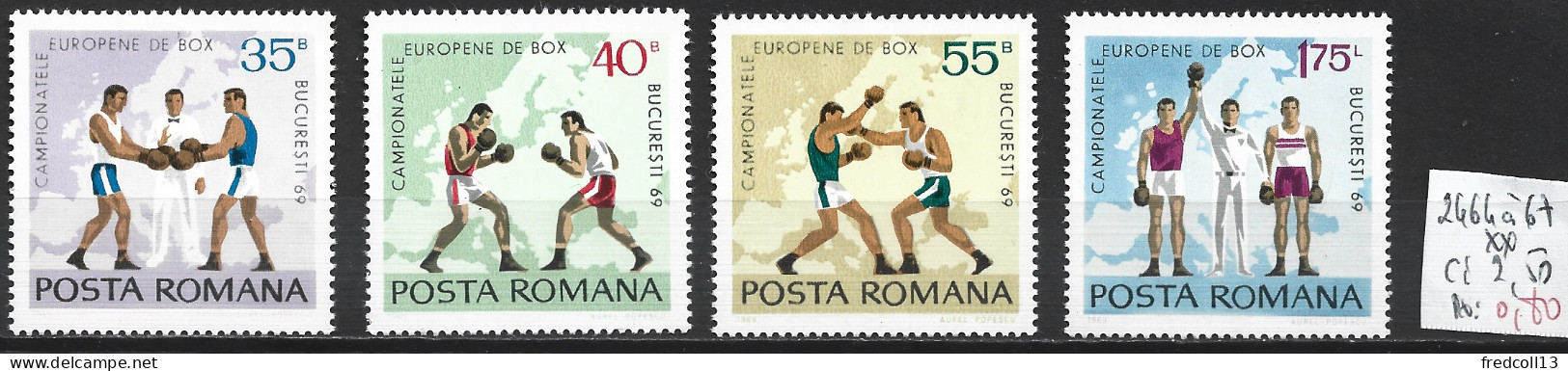 ROUMANIE 2464 à 67 ** Côte 2.50 € - Unused Stamps