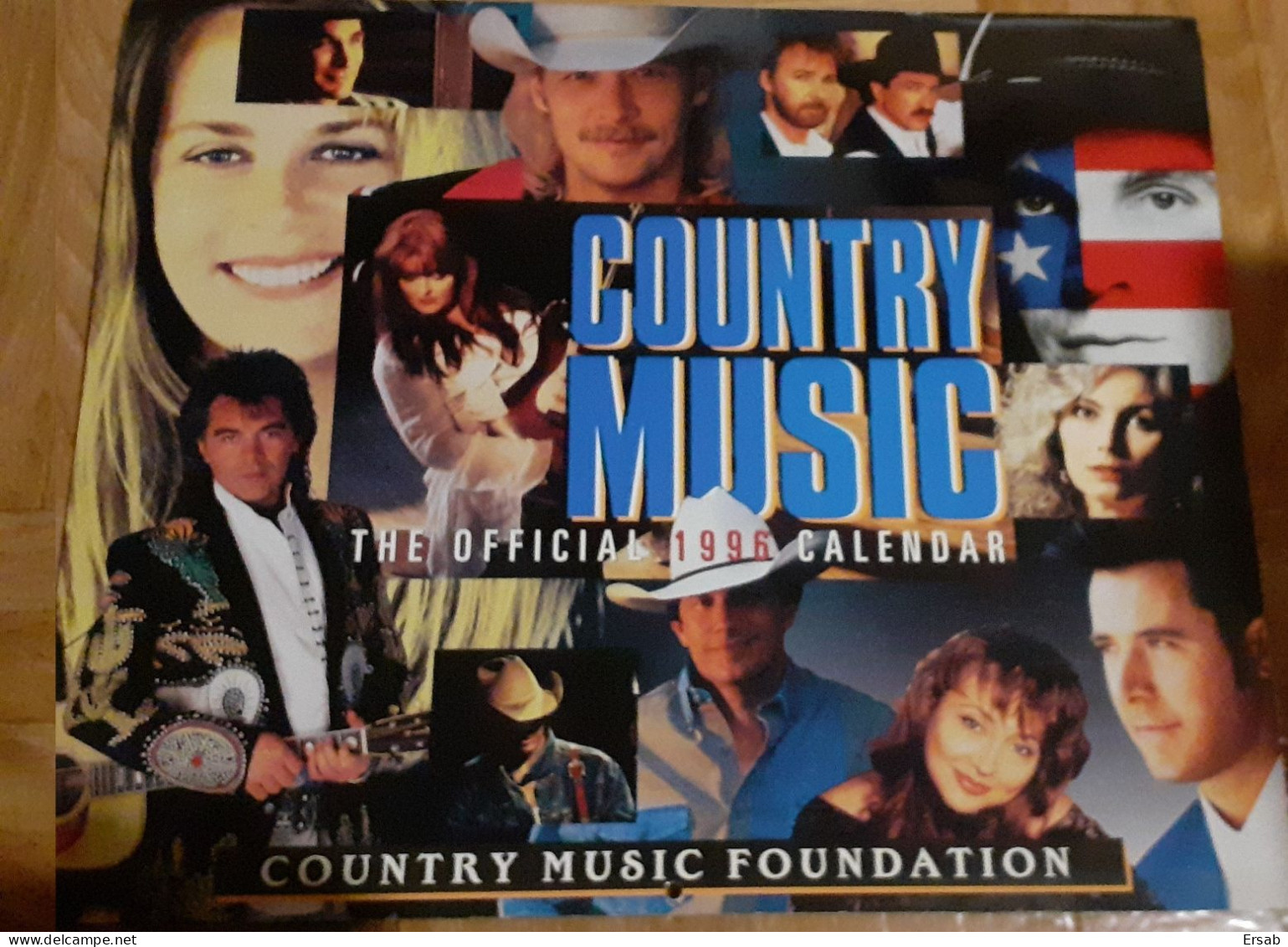 Calendrier USA Country Music 1996 - Tamaño Grande : 1991-00