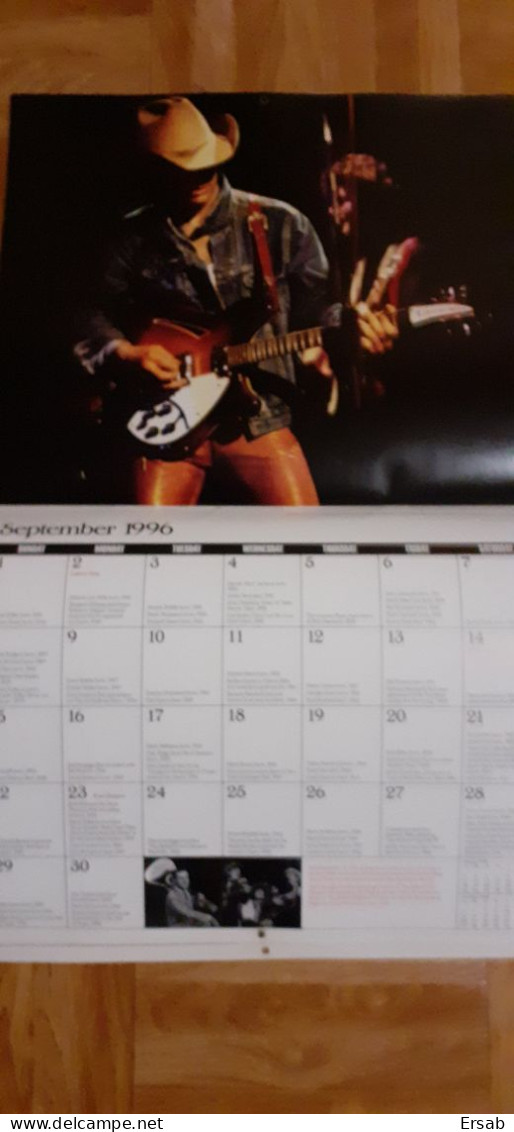 Calendrier USA Country Music 1996 - Tamaño Grande : 1991-00