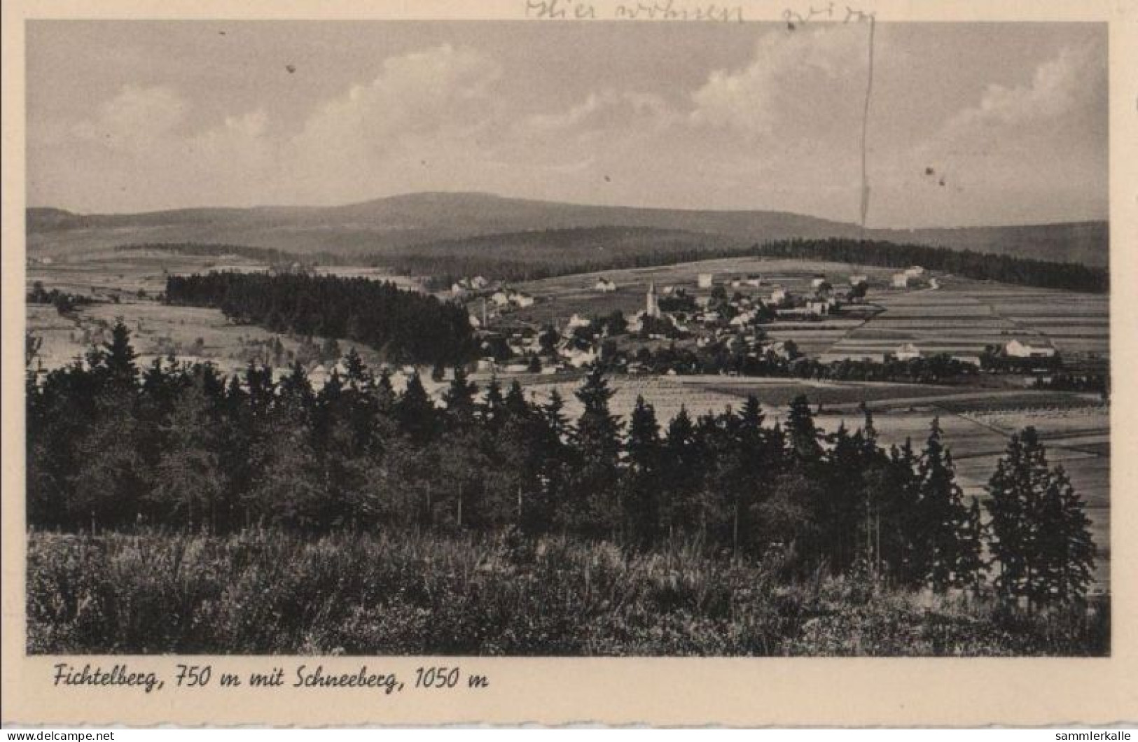 87120 - Fichtelberg - Mit Schneeberg - Ca. 1940 - Bayreuth