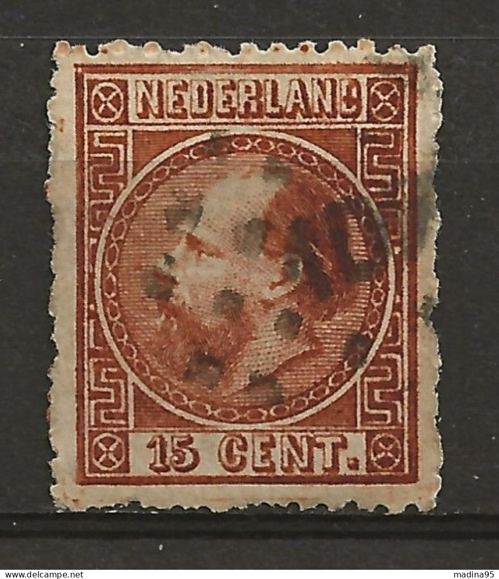 PAYS-BAS: Obl., YT N° 9, B - Used Stamps