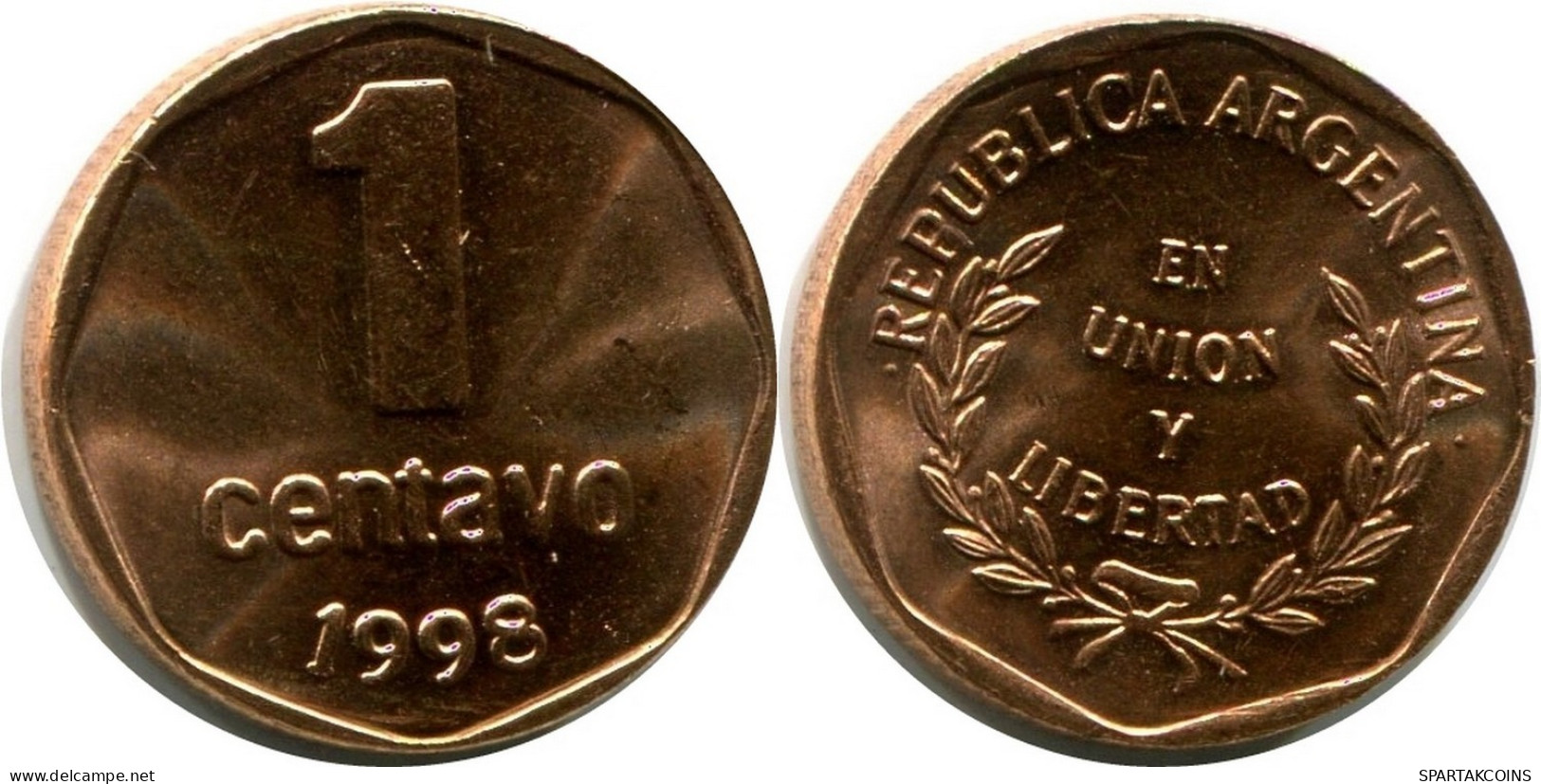 1 CENTAVO 1998 ARGENTINA Moneda UNC #M10145.E.A - Argentine