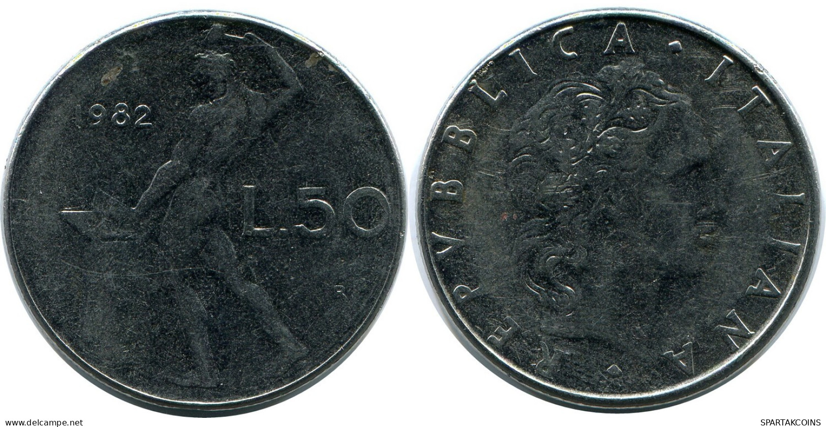 100 LIRE 1982 ITALY Coin #AZ494.U.A - 100 Lire